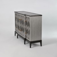 Μπουφές Stilig από ξύλο σε γκρι απόχρωση 152x42x92cm