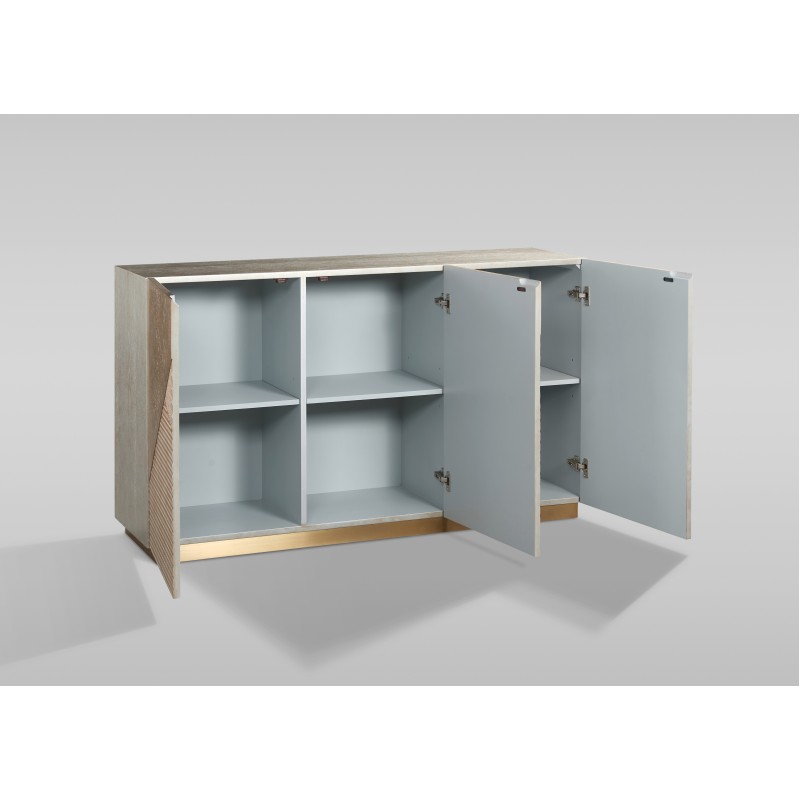 Μπουφές Stilig από MDF σε χρυσό 150x40x86cm