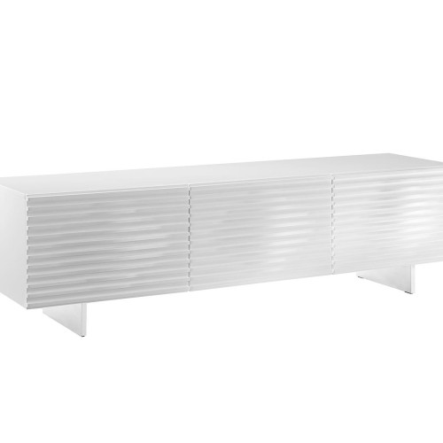 Έπιπλο TV Hudson από MDF σε λευκό 180x49x50cm
