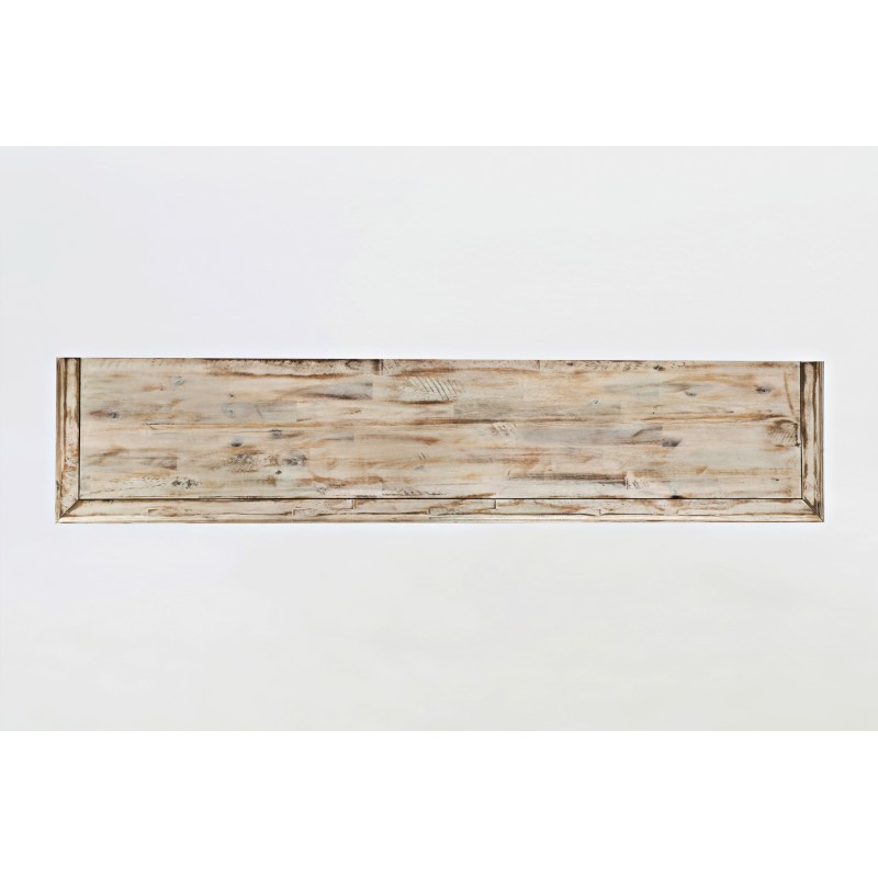 Μπουφές Avola από ξύλο ακακίας ιβουάρ 178x38x106.5cm