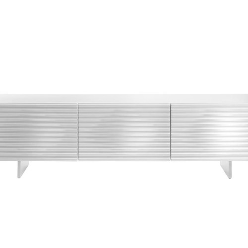 Έπιπλο TV Hudson από MDF σε λευκό 180x49x50cm