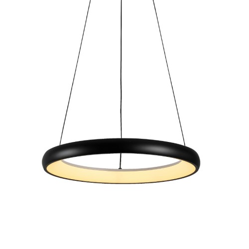 HARMONY-ΦΩΤΙΣΤΙΚΟ ΚΡΕΜΑΣΤΟ ΜΑΥΡΟ ΑΛΟΥΜΙΝΙΟΥ LED SMD 48W CCT 3800LM IP20 Φ800Χ1000ΜΜ