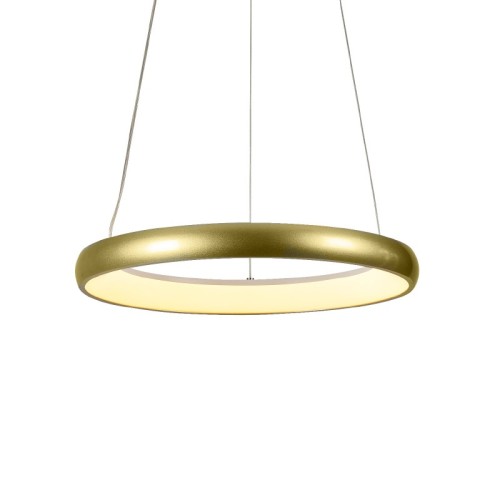HARMONY-ΦΩΤΙΣΤΙΚΟ ΚΡΕΜΑΣΤΟ ΧΡΥΣΟ ΑΛΟΥΜΙΝΙΟΥ LED SMD 48W CCT 3800LM IP20 Φ800X1000ΜΜ