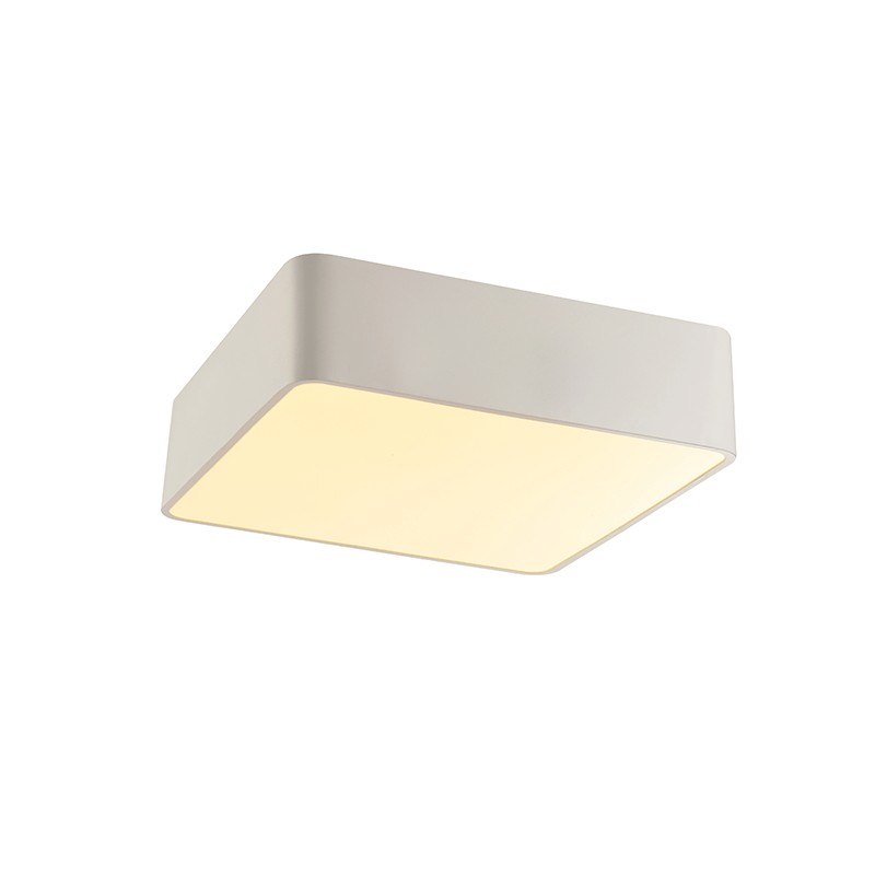 ΟΡΟΦΗΣ Φ/Σ LED 40W 4000LM CCT ΛΕΥΚΟ ΜΕΤ/ΚΟ 48X48XH13CM EMERY