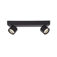 ΕΠΙΤΟΙΧΟ Φ/Σ LED 10W COB 80° 3000K 800LM ΜΑΥΡΟ ΑΛΟΥΜΙΝΙΟ 32X7XH7,5CM PLUTO