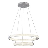 ΠΟΛΥΦΩΤΟ-ΚΡΕΜΑΣΤΟ ΦΩΤΙΣΤΙΚΟ LED-ΚΩΔ. D88070/2-SLV