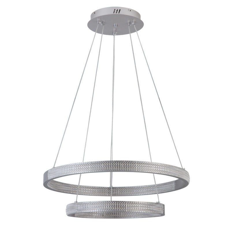 ΠΟΛΥΦΩΤΟ-ΚΡΕΜΑΣΤΟ ΦΩΤΙΣΤΙΚΟ LED-ΚΩΔ. D88070/2-SLV