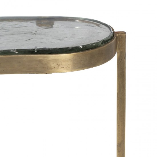 Βοηθητικό Τραπέζι 41 x 16,5 x 57 cm Χρυσό