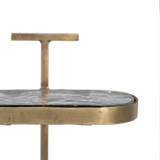 Βοηθητικό Τραπέζι 41 x 16,5 x 57 cm Χρυσό