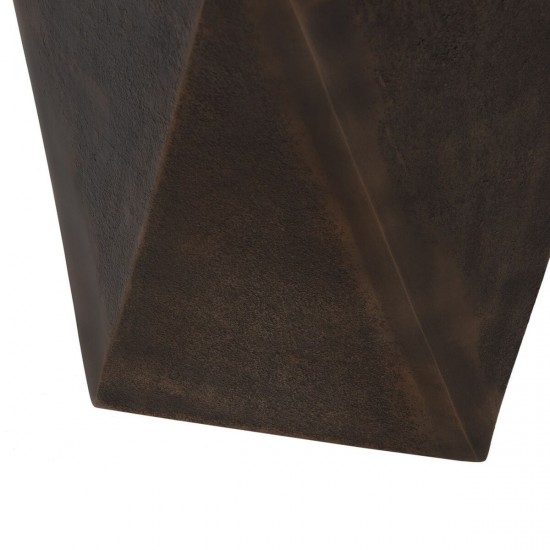 Βοηθητικό Τραπεζάκι Αργυρό Αλουμίνιο 30 x 30 x 43,5 cm