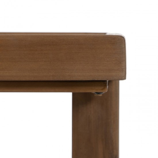 Βοηθητικό Τραπέζι Φυσικό ξύλο ελάτου 50 x 38 x 60 cm