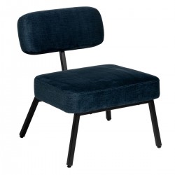 Καρέκλα Μπλε Μαύρο 58 x 59 x 71 cm