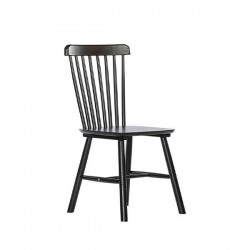 Καρέκλα Setra, Υ90x50x51εκ. οak, χρώμα μαύρο