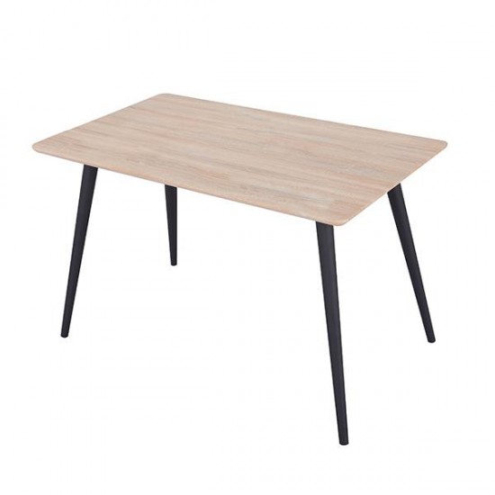 Τραπέζι ξύλινο Υ75x120x70εκ. με 4 πόδια
