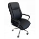 Καρέκλα Γραφείου ArteLibre IRVINE Μαύρο PU 78x63x115-123cm