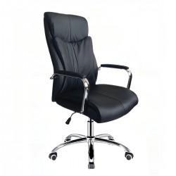 Καρέκλα Γραφείου ArteLibre ELGIN Μαύρο PU 79x62.5x117-125cm