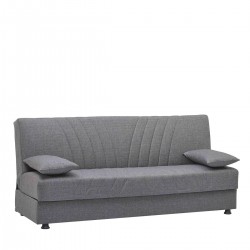 Καναπές Κρεβάτι Τριθέσιος ArteLibre JORGE Γκρι 180x78x80cm