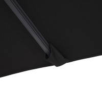 ΟΜΠΡΕΛΑ SHADER HM6025.03 ALU ΕΠΑΓΓΕΛΜΑΤΙΚΗ ΚΡΕΜΑΣΤΗ 3X3 360 ΜΟΙΡΩΝ ME ΜΑΥΡΟ ΑΚΡΥΛΙΚΟ ΠΑΝΙ