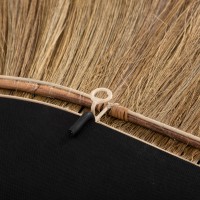 ΚΑΘΡΕΠΤΗΣ ΤΟΙΧΟΥ ΟΒΑΛ ΙΝΕΣ RAYUNG GRASS ΣΕ ΧΡΩΜΑ ΦΥΣΙΚΟ ΜΑΥΡΟ 110x5x160Yεκ.HM7803