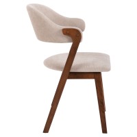 Σετ-2Τεμ.ΚΑΡΕΚΛΑ RIDER HM9734.02 RUBBERWOOD ΣΕ ΚΑΡΥΔΙ-ΥΦΑΣΜΑ ΕΚΡΟΥ 59x59x83Yεκ.