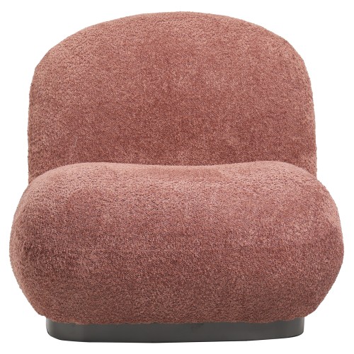 ΠΟΛΥΘΡΟΝΑ BEANY HM9591.02 ΡΟΖ ΜΠΟΥΚΛΕ ΥΦΑΣΜΑ 85x82x77Υ εκ.