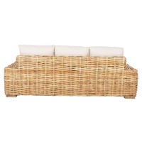 ΚΑΝΑΠΕΣ ΤΡΙΘΕΣΙΟΣ ΕΞ.ΧΩΡΟΥ TROPEL HM9808 ΞΥΛΟ MANGO-RATTAN ΦΥΣΙΚΟ-ΛΕΥΚΑ ΜΑΞΙΛΑΡΙΑ 216x88x85Υεκ