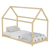 ΚΡΕΒΑΤΙ ΠΑΙΔΙΚΟ PEPE HM677.01 τ.MONTESSORI ΞΥΛΟ ΠΕΥΚΟ ΦΥΣΙΚΟ- 190x90εκ