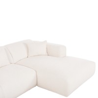 ΚΑΝΑΠΕΣ ΓΩΝΙΑ BRICKEN HM3275.02R ΛΕΥΚΟ ΥΦΑΣΜΑ 110-282x98-160x72Υεκ.