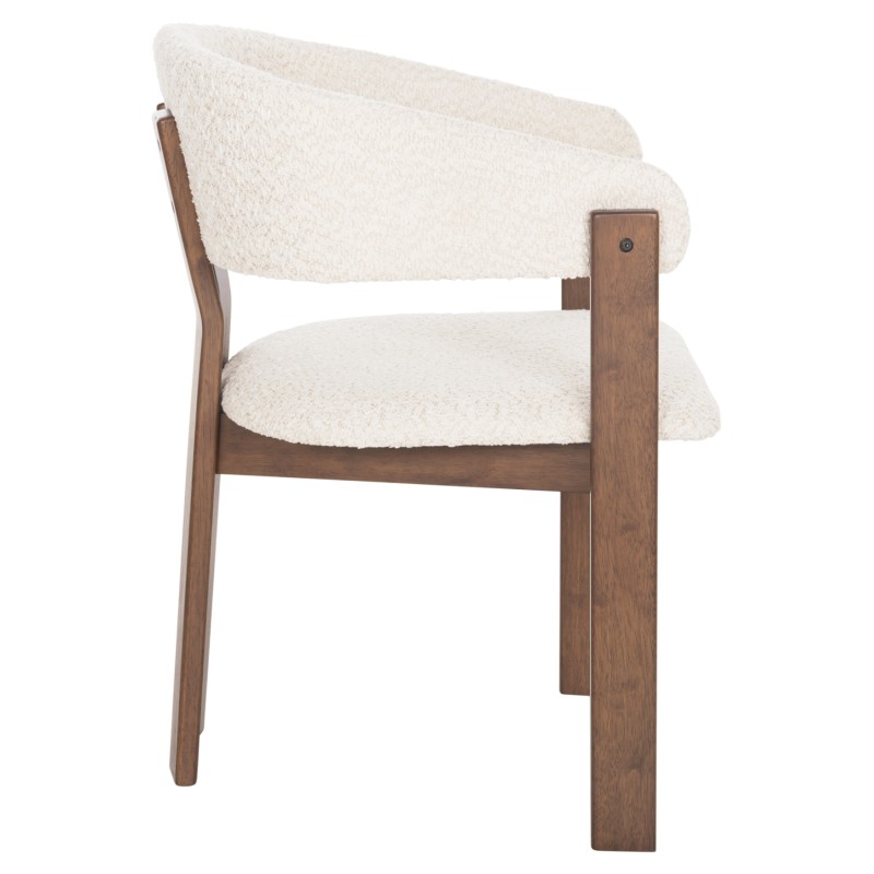 Σετ-2Τεμ.ΚΑΡΕΚΛΑ ZARRA HM9970.03 RUBBERWOOD ΣΕ ΚΑΡΥΔΙ-ΕΚΡΟΥ ΜΠΟΥΚΛΕ ΥΦΑΣΜΑ 55,5x59x81,5Υεκ