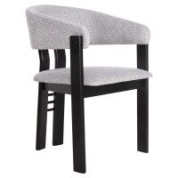 Σετ-2Τεμ.ΚΑΡΕΚΛΑ ZARRA HM9970.02 RUBBERWOOD ΣΕ ΜΑΥΡΟ-ΑΝΟΙΧΤΟ ΓΚΡΙ ΥΦΑΣΜΑ 55,5x59x81,5Υεκ