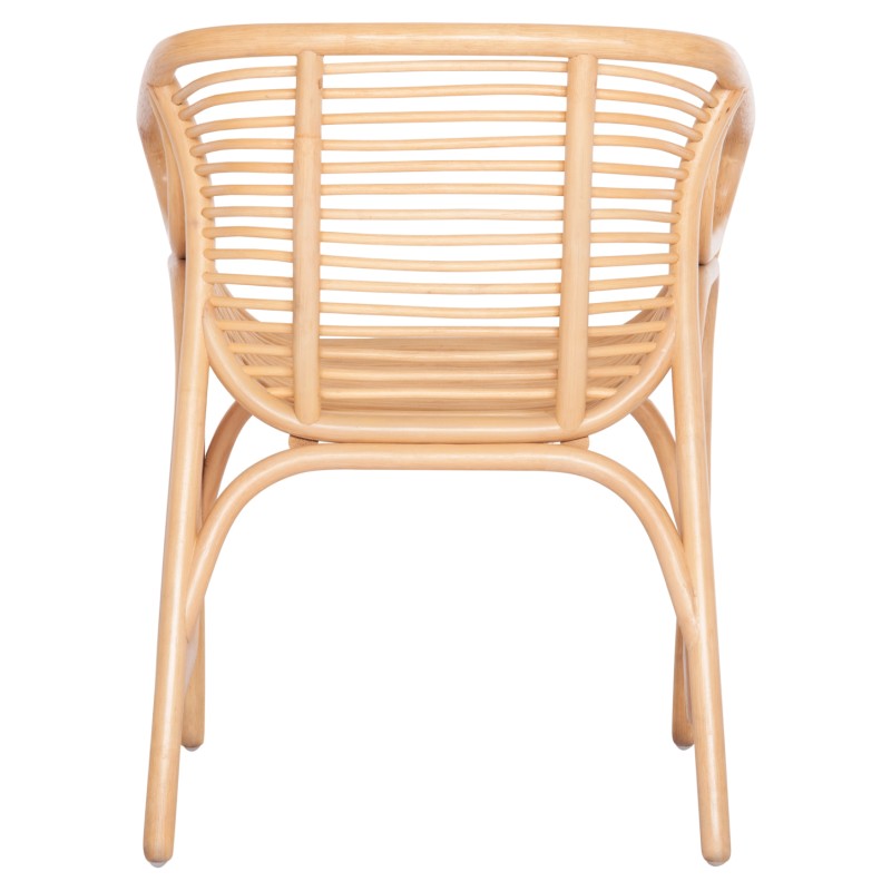 ΠΟΛΥΘΡΟΝΑ MEL ΕΣΩΤ. ΧΩΡΩΝ HM9954.01 ΦΥΣΙΚΟ RATTAN 62x57,5x79,5Υεκ.