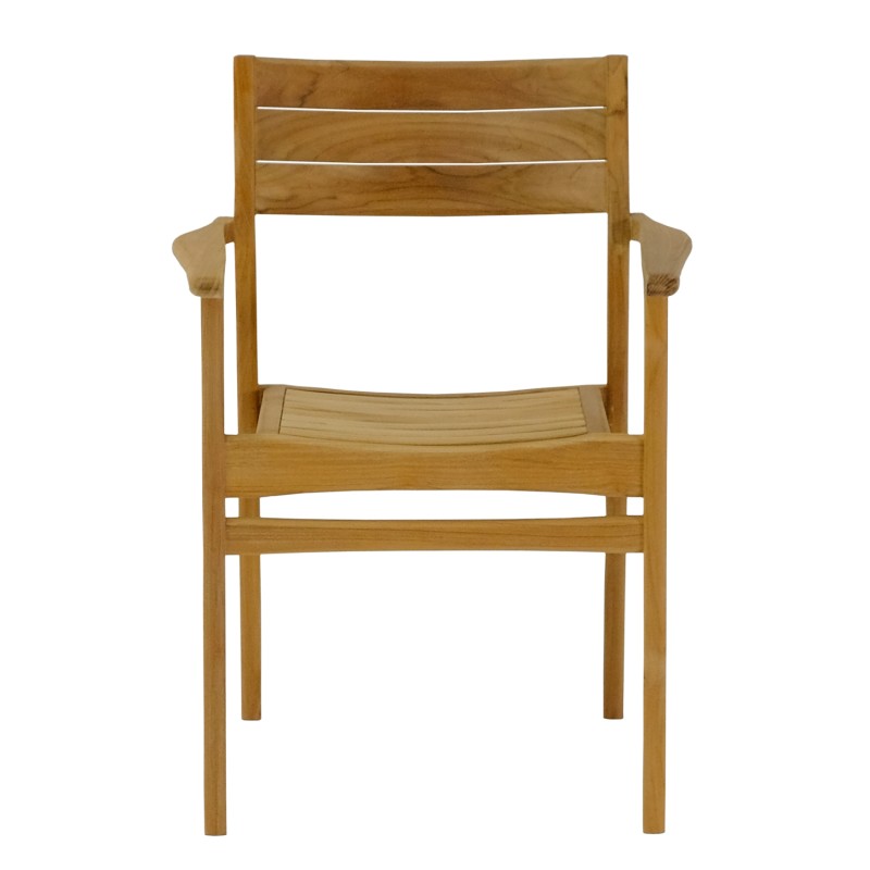 Σετ-2Τεμ.ΠΟΛΥΘΡΟΝΑ BOZZY HM9935 ΜΑΣΙΦ ΞΥΛΟ TEAK ΣΕ ΦΥΣΙΚΟ 58x61x80,5Υ