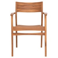 ΠΟΛΥΘΡΟΝΑ BOZZY HM9935 ΜΑΣΙΦ ΞΥΛΟ TEAK ΣΕ ΦΥΣΙΚΟ 58x61x80,5Υ