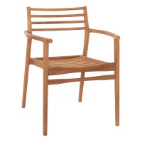 Σετ-2Τεμ.ΠΟΛΥΘΡΟΝΑ MOOSEN HM9936 ΜΑΣΙΦ ΞΥΛΟ TEAK ΣΕ ΦΥΣΙΚΟ 59x60x78,5Υ