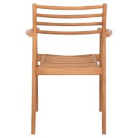Σετ-2Τεμ.ΠΟΛΥΘΡΟΝΑ MOOSEN HM9936 ΜΑΣΙΦ ΞΥΛΟ TEAK ΣΕ ΦΥΣΙΚΟ 59x60x78,5Υ