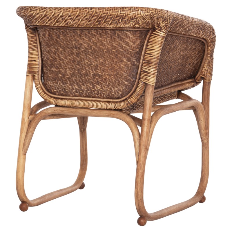 ΠΟΛΥΘΡΟΝΑ ΕΣΩΤ.ΧΩΡΩΝ TUCKET HM9958.02 ΦΥΣΙΚΟ RATTAN-ΚΑΡΥΔΙ ΧΡΩΜΑ 63x60x77Υεκ