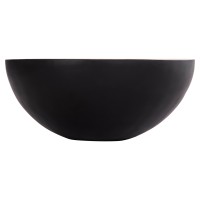 ΔΙΑΚΟΣΜΗΤΙΚΟ ΤΡΑΠΕΖΙ ΣΑΛΟΝΙΟΥ BOWL Φ90X37,5Yεκ. ΜΑΥΡΟ ΜΕ ΞΥΛΟ ΑΚΑΚΙΑΣ HM8717.21