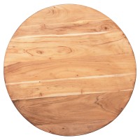 ΔΙΑΚΟΣΜΗΤΙΚΟ ΤΡΑΠΕΖΙ ΣΑΛΟΝΙΟΥ BOWL Φ89,5X39Yεκ. RUSTY ΜΕ ΞΥΛΟ ΑΚΑΚΙΑΣ HM8717.22