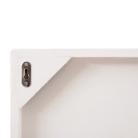 ΠΙΝΑΚΑΣ ΤΕΤΡΑΓΩΝΟΣ ΣΕΙΡΑ SANTORINI HM4508 MDF ΣΕ ΥΠΟΛΕΥΚΟ ΧΡΩΜΑ 80x4(πάχος)x80Υεκ.