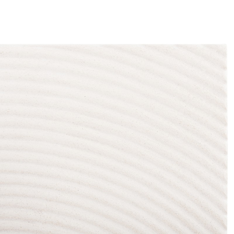 ΠΙΝΑΚΑΣ ΤΕΤΡΑΓΩΝΟΣ ΣΕΙΡΑ SANTORINI HM4519 MDF ΣΕ ΥΠΟΛΕΥΚΟ-ΚΑΦΕ ΧΡΩΜΑ 80x4(πάχος)x80Υεκ.