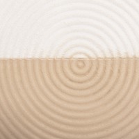 ΠΙΝΑΚΑΣ ΤΕΤΡΑΓΩΝΟΣ ΣΕΙΡΑ SANTORINI HM4519 MDF ΣΕ ΥΠΟΛΕΥΚΟ-ΚΑΦΕ ΧΡΩΜΑ 80x4(πάχος)x80Υεκ.