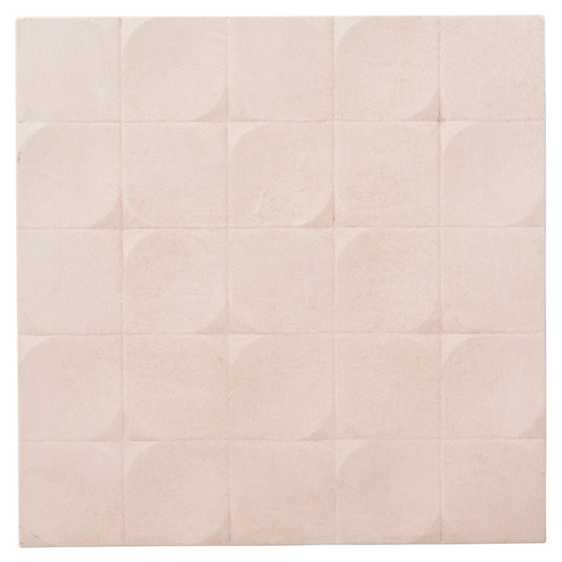 ΠΙΝΑΚΑΣ ΤΕΤΡΑΓΩΝΟΣ ΣΕΙΡΑ SANTORINI HM4516 MDF ΣΕ ΥΠΟΛΕΥΚΟ ΧΡΩΜΑ 80x4,5(πάχος)x80Υεκ.