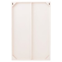 ΠΙΝΑΚΑΣ ΣΕΙΡΑ SANTORINI HM4505 MDF ΣΕ ΥΠΟΛΕΥΚΟ ΧΡΩΜΑ 80x4(πάχος)x120Υεκ.