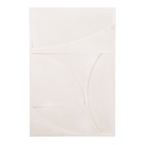 ΠΙΝΑΚΑΣ ΣΕΙΡΑ SANTORINI HM4506 MDF ΣΕ ΥΠΟΛΕΥΚΟ ΧΡΩΜΑ 80x4(πάχος)x120Υεκ.