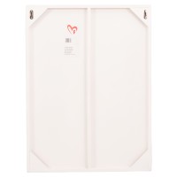 ΠΙΝΑΚΑΣ ΟΡΘΟΓΩΝΙΟΣ ΣΕΙΡΑ SANTORINI HM4509 MDF ΥΠΟΛΕΥΚΟ ΧΡΩΜΑ 60x4(πάχος)x80Υεκ.