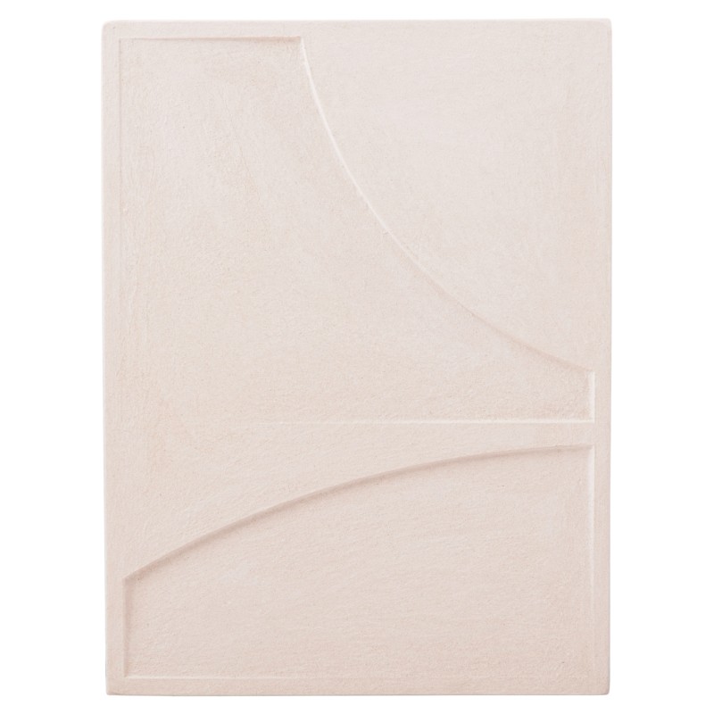 ΠΙΝΑΚΑΣ ΟΡΘΟΓΩΝΙΟΣ ΣΕΙΡΑ SANTORINI HM4509 MDF ΥΠΟΛΕΥΚΟ ΧΡΩΜΑ 60x4(πάχος)x80Υεκ.
