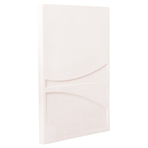 ΠΙΝΑΚΑΣ ΟΡΘΟΓΩΝΙΟΣ ΣΕΙΡΑ SANTORINI HM4510 MDF ΣΕ ΥΠΟΛΕΥΚΟ ΧΡΩΜΑ 60x4(πάχος)x80Υεκ.