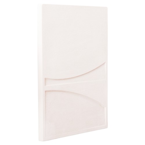 ΠΙΝΑΚΑΣ ΟΡΘΟΓΩΝΙΟΣ ΣΕΙΡΑ SANTORINI HM4510 MDF ΣΕ ΥΠΟΛΕΥΚΟ ΧΡΩΜΑ 60x4(πάχος)x80Υεκ.