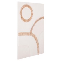 ΠΙΝΑΚΑΣ ΟΡΘΟΓΩΝΙΟΣ ΣΕΙΡΑ SANTORINI HM4531 MDF ΥΠΟΛΕΥΚΟ-ΔΙΑΚΟΣΜΗΣΗ ΜΠΕΖ 80x4,5(πάχος)x120Υεκ.