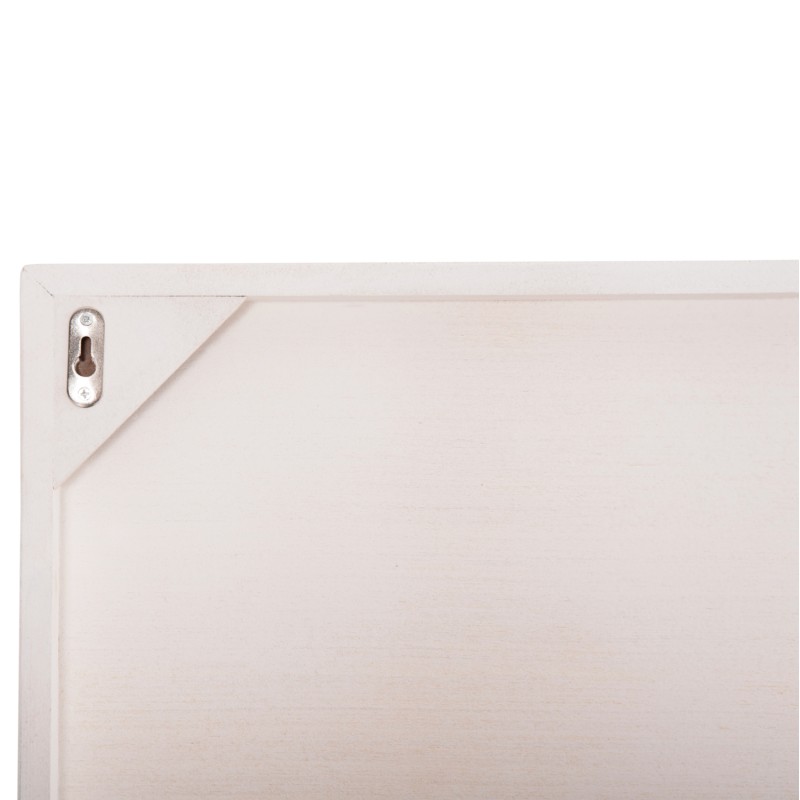 ΠΙΝΑΚΑΣ ΟΡΘΟΓΩΝΙΟΣ ΣΕΙΡΑ SANTORINI HM4531 MDF ΥΠΟΛΕΥΚΟ-ΔΙΑΚΟΣΜΗΣΗ ΜΠΕΖ 80x4,5(πάχος)x120Υεκ.